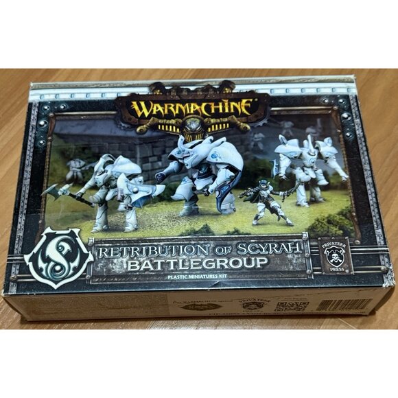 Privateer Press Warmachine Mk II Scyra Retribution of Scyrah Battlegro FOR PARTS - Picture 8 of 13
